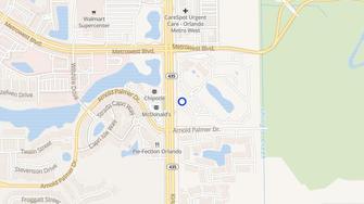 Map for Windsor at Kirkman Apartments - Orlando, FL