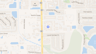 Map for Woodbridge Apartments - Winter Park, FL