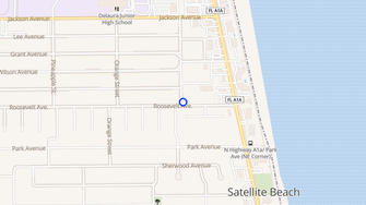 Map for Park Drive Apartments - Melbourne, FL