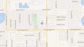 Map for Sorima Gardens Deluxe Homes - Orlando, FL