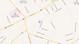 Map for Moring Apartments - Swainsboro, GA