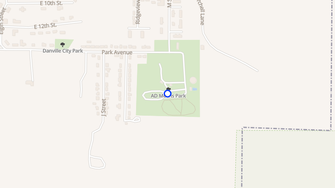 Map for Parklane Apartments - Danville, AR