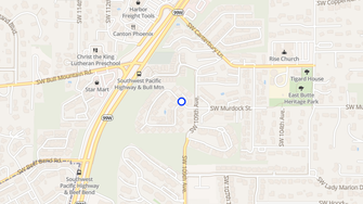Map for Timberline Apartments - Tigard, OR