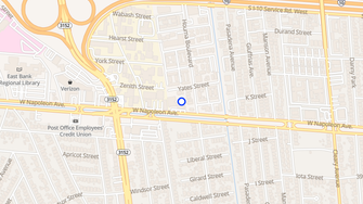 Map for Natchez Landing - Metairie, LA