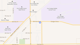Map for Northridge Apartments - Fort Dodge, IA