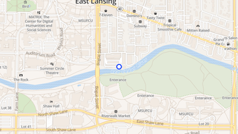 Map for Spartan Village - East Lansing, MI
