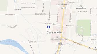 Map for Three Rivers Housing - Cave Junction, OR