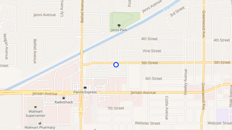 Map for Elderberry At Bethel - Sanger, CA