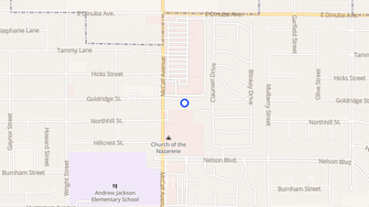 Map for Greenwood Apartments - Selma, CA