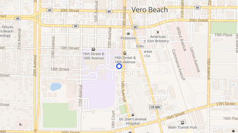 Map for Palm Garden Apartments - Vero Beach, FL