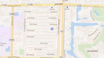 Map for Raymond & Barbara Carter Apts - Jupiter, FL