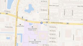 Map for Broadmoor - Riviera Beach, FL