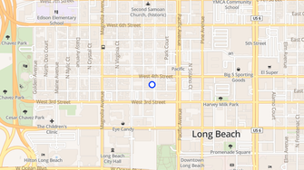 Map for Cedar Towers - Long Beach, CA