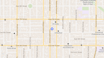 Map for Coronado Apartments - Long Beach, CA
