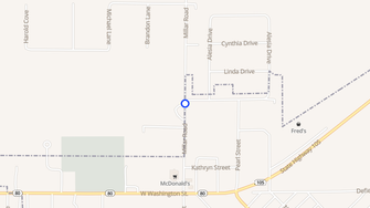 Map for Prairie Grove Apartments - East Prairie, MO