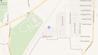Map for South Park Village Apartments - Laurel, MS