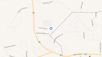Map for Azalea Estates - Woodville, MS