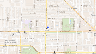Map for Dakota Apartments - Phoenix, AZ