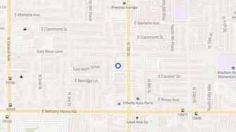 Map for Tampico Apartments - Phoenix, AZ