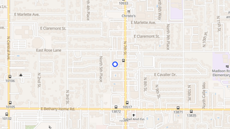Map for Tampico Apartments - Phoenix, AZ