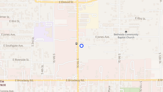 Map for Rancho Montanas Senior Apartments - Phoenix, AZ