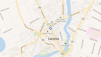 Map for Laconia Tavern Apartments - Laconia, NH