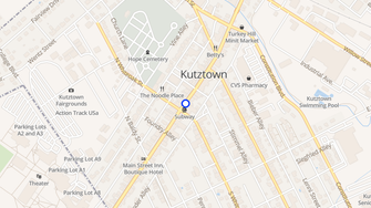Map for Keystone Plaza Incorporated - Kutztown, PA
