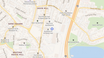 Map for Savin Hill Apartments - Dorchester, MA