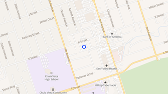 Map for Casa Lapaz Apartments - Chula Vista, CA
