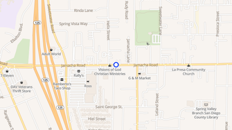 Map for Villa Terrace - Spring Valley, CA