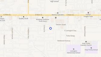 Map for Eastwinds Apartments - El Cajon, CA