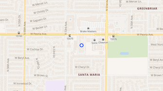 Map for Paseo 51  - Glendale, AZ