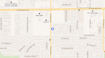 Map for San Bellino - Glendale, AZ