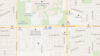 Map for Cimarron Village - Glendale, AZ