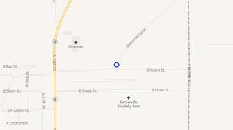 Map for Shamrock Heights - Centerville, IA