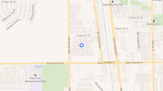 Map for Shadow Springs Apartments - Palmdale, CA