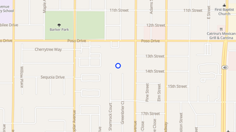 Map for Villa Rosa Apartments - Wasco, CA