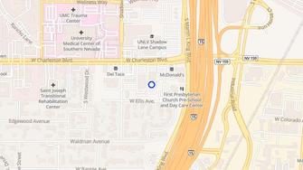 Map for American Management Corporation - Las Vegas, NV