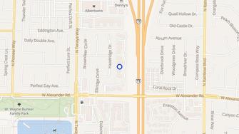 Map for Quail Tree Apartments - Las Vegas, NV