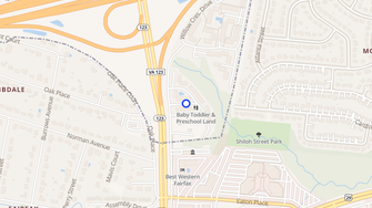 Map for Fairfax Village Apartments - Fairfax, VA