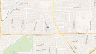 Map for Paulin Creek Gardens Apartments - Santa Rosa, CA