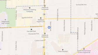 Map for Neva Manor Condominiums - Norridge, IL