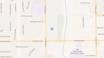 Map for Alta Vista Apartments  - Pasadena, TX
