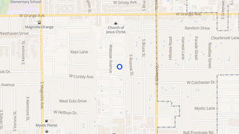 Map for Chadwick Manor - Anaheim, CA