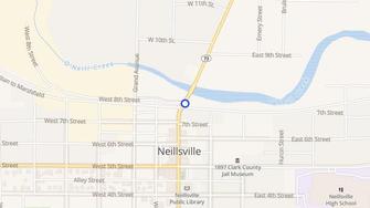 Map for O'Neill Terrace/Pine Estates - Neillsville, WI