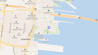 Map for Southampton at Newport - Jersey City, NJ