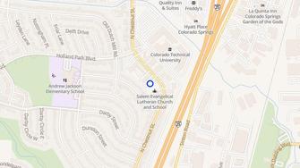 Map for Christy-Lynn Apartments - Colorado Springs, CO