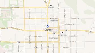 Map for Mizik Rental Properties - Mercer, PA