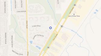 Map for South Glen Apartments - Trenton, MI