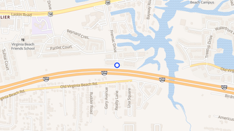Map for Herons Point Apartments - Virginia Beach, VA